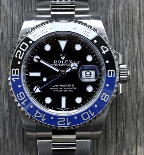 rolex gmt batman 2014|Rolex Batman price chart.